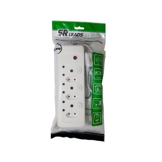Multiplug 6 Way 3*16amp 3*5amp 3 Switches (smp06-3)