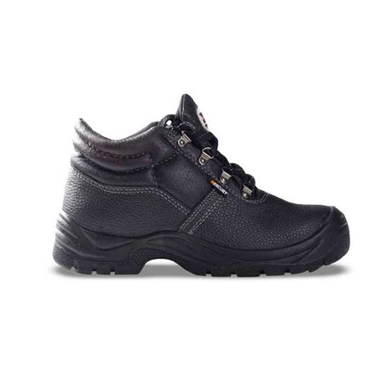 Boot Safety Mercury Oil/acid St/cap Black Size 11
