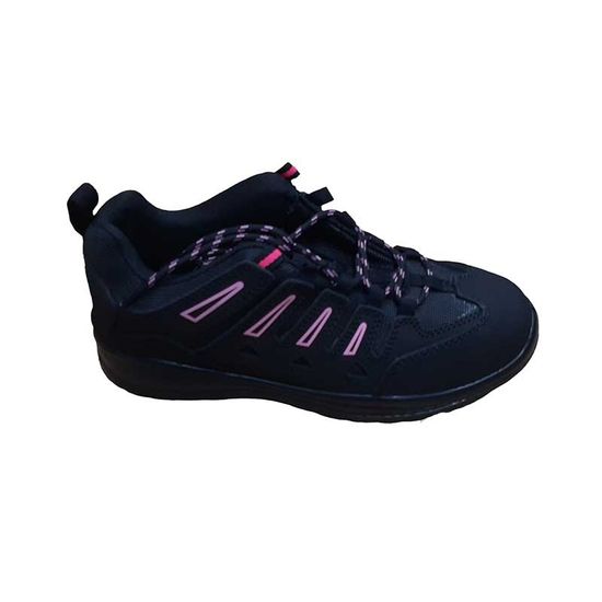 Boot Safety Ladies Lilly Takkie St/cap Blk/pnk Size 7