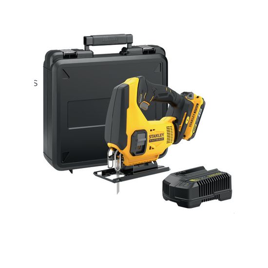 STANLEY Fatmax Jigsaw Cordless Plus Bat & Charger Kit Sfmcs