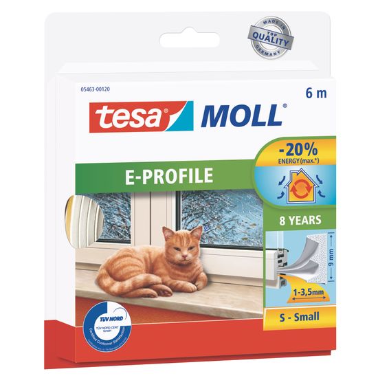 TESA Moll E-profile 6mx9mm White