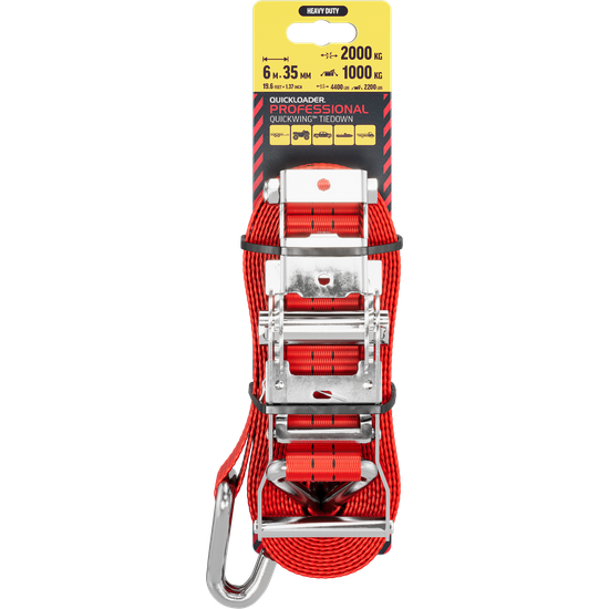 Ruwag Ratchet And Strap Professional 2000 Kg 6 M X 25 Mm