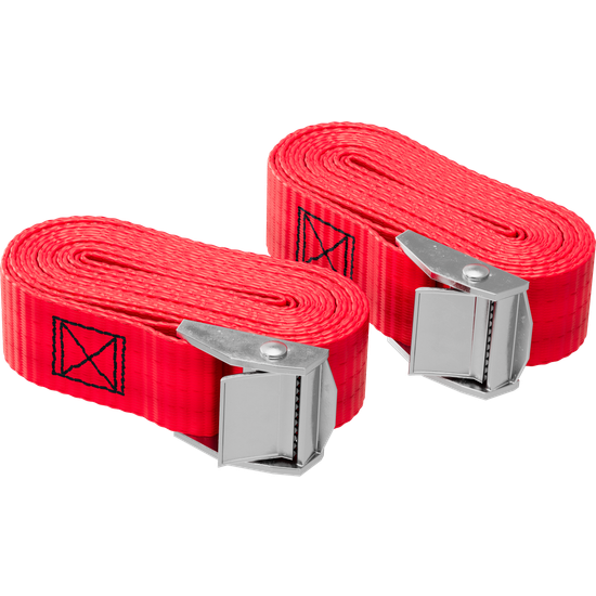 Ruwag Ratchet And Strap QUICK Loader Cambuckle 300 Kg 2.5 M X 20 Mm 2-pack