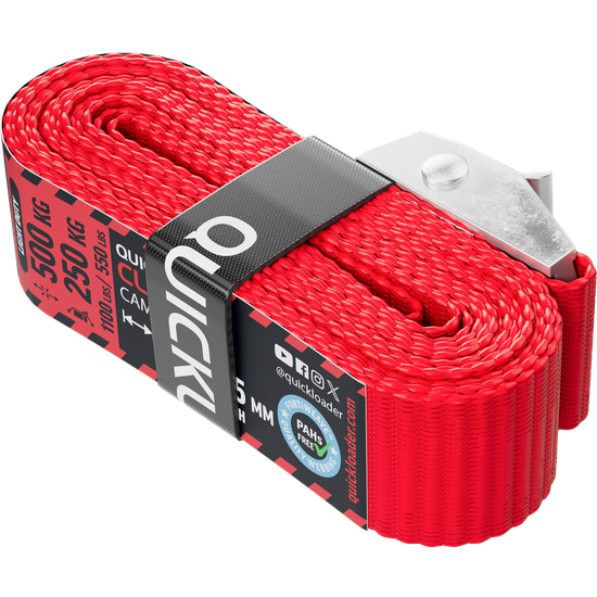 Ruwag Ratchet And Strap QUICK Loader Cambuckle Classic 500 Kg 2.5 M X 25 Mm