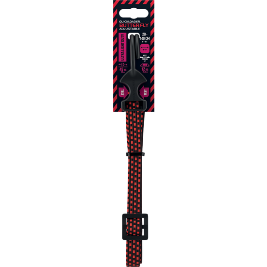 Ruwag QUICK Loader Butterfly Bungee Flat Adjustable 45 Kg 140 Cm X 18 Mm