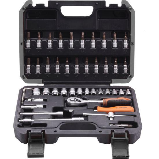 HARDEN 46 Pcs 1/4 Inch Socket Set