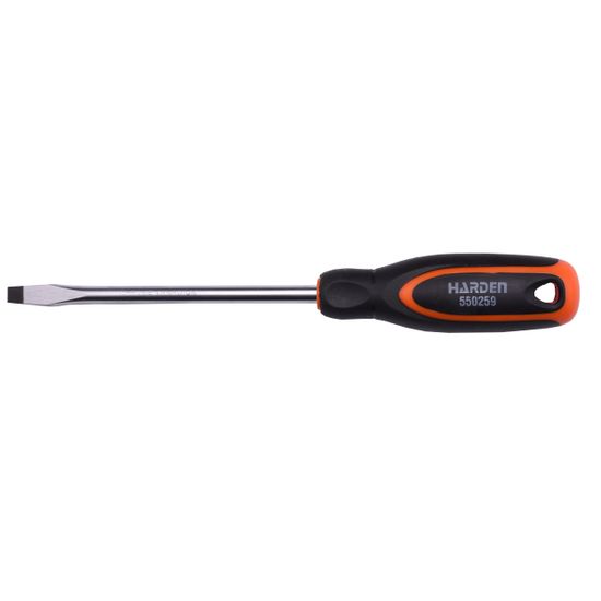 HARDEN 8x250mm Screwdriver With Soft Handle