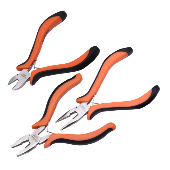 HARDEN 3pcs Mini Plier Set Classic