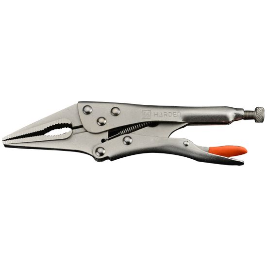 HARDEN 9 Inch (218mm) Long Nose Lock Grip Pliers