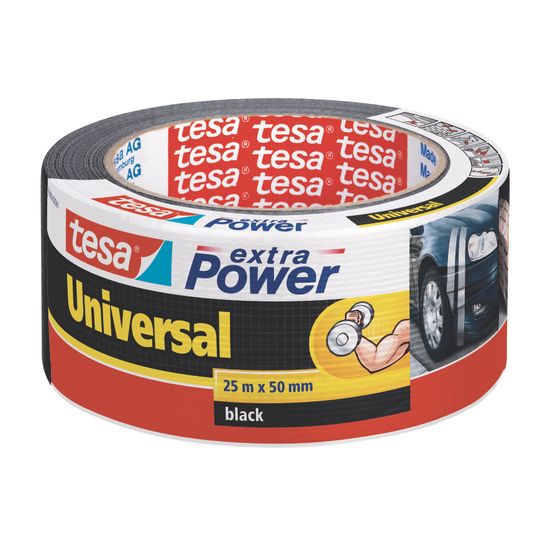 TESA Extra Power Universal 25mx50mm Black (ip 6)