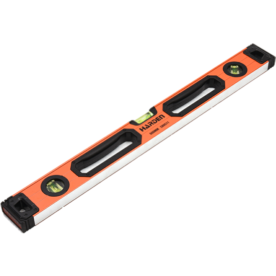 HARDEN 600mm Aluminium Three Vials Level Pro