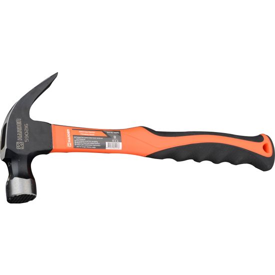 HARDEN 0.56kg/20oz Claw Hammer With Fibreglass Handle