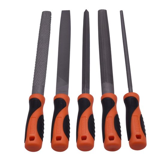 HARDEN 8 Inch (200mm) 5pcs File Set