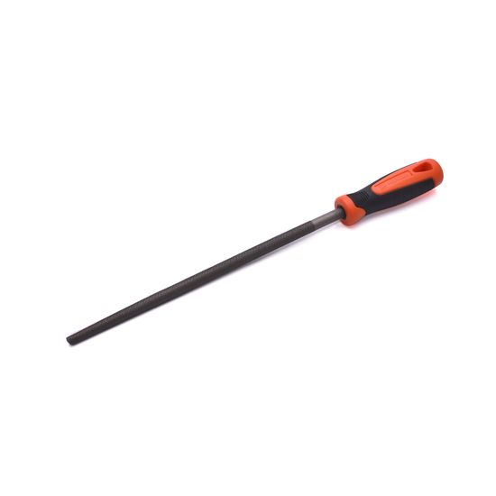 HARDEN 8 Inch (200mm) Round Second Cut File With Soft Handle