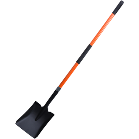 1480mm Square Shovel With Long Fibreglass Handle