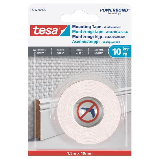 TESA Powerbond Wallpaper 1.5mx19mm (ip 10)