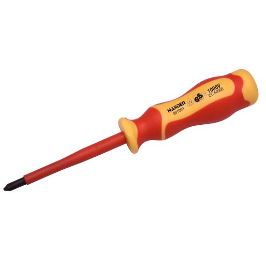 HARDEN 5.5x125 Insulated Slotted Screwdriver