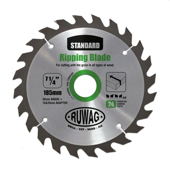RUWAG 160mm Z24 Saw Blade Tct Profi