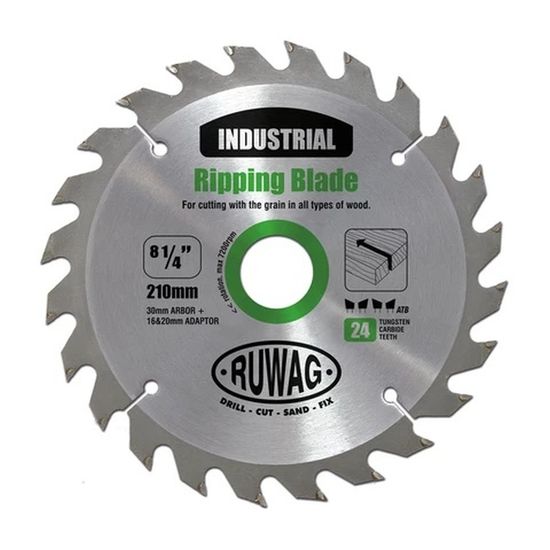 RUWAG 230mm Z24 Saw Blade Tct Profi