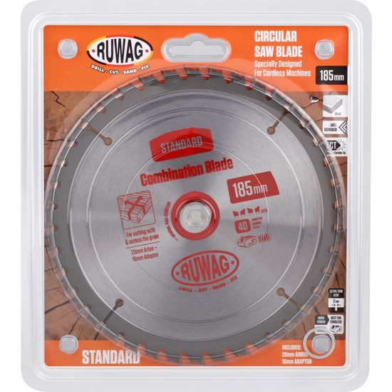 RUWAG 185mm Z40 Saw Blade Tct Cordless