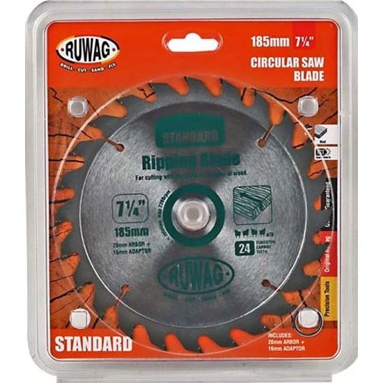 RUWAG 185mm Z24 Saw Blade Tct Standard