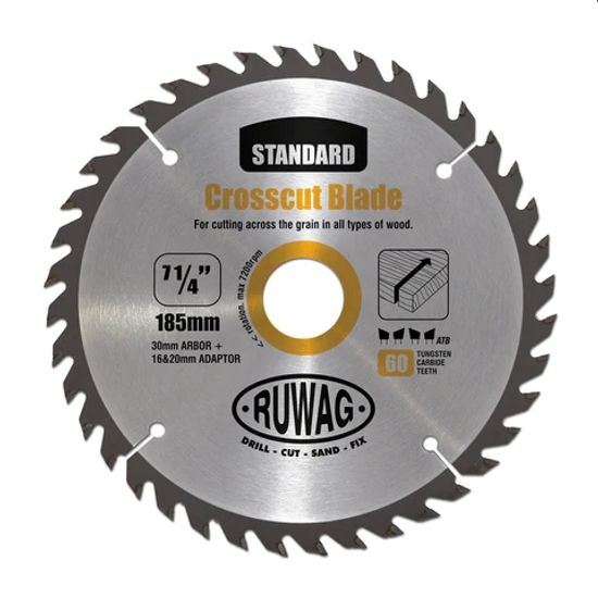 RUWAG 185mm Z60 Saw Blade Tct Standard