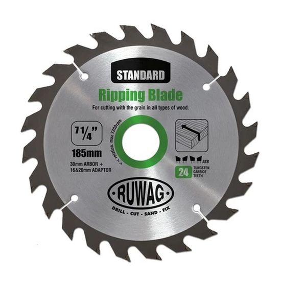 RUWAG 210mm Z24 Saw Blade Tct Standard