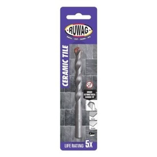 RUWAG 4mm Ceramic Tile Bit Carded