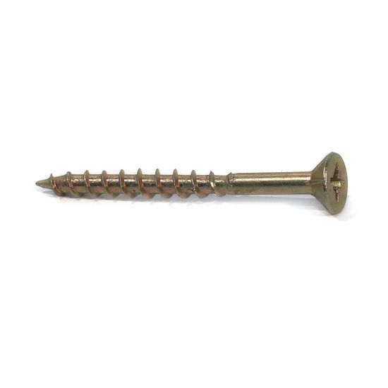 RUWAG Chipboard Screw Yellow Passivated 3.5x25mm (200)