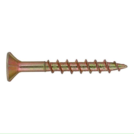 RUWAG Chipboard Screw Yellow Passivated 4x63mm (50)