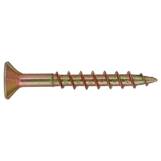 RUWAG Chipboard Screw Yellow Passivated 5x40mm (200)