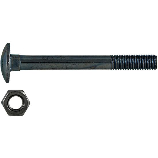 RUWAG Cup Square Bolt & Nut Black 10x90mm (344)