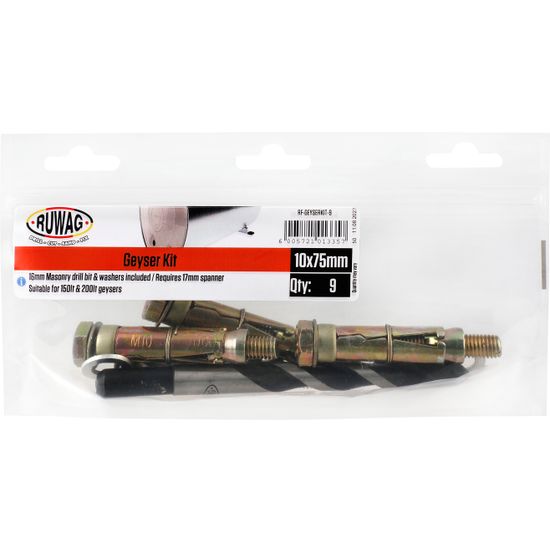 RUWAG Geyser Kit 10x75mm (9)