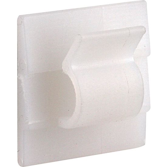 RUWAG Mount Pad Cable Clamp White 12x26mm (10)