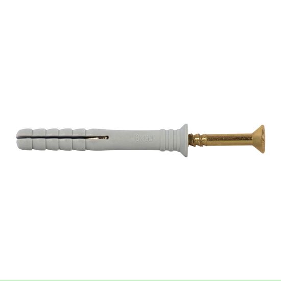 RUWAG Nylon Nail-in Anchor 8x60mm (100)