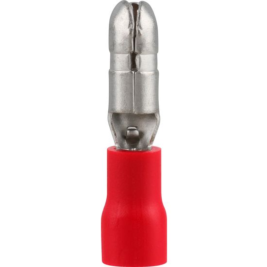 RUWAG Pre-ins Bullet Terminal Male Red 4mm (8)