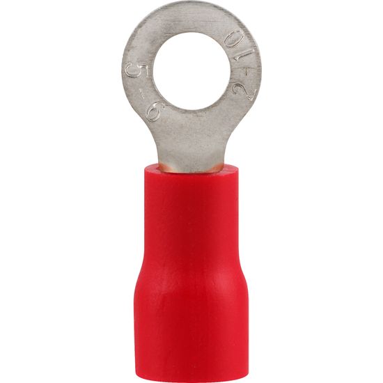RUWAG Pre-ins Ring Terminal Red 5mm (25)