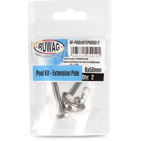 RUWAG Pool Kit - Extension Pole 6x50mm (2)