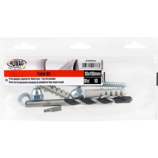 RUWAG Toilet Kit 10x110mm (10)