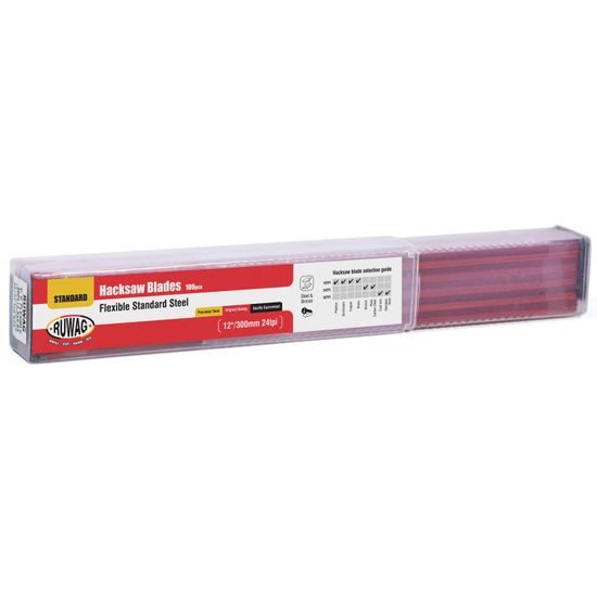 RUWAG 32tpi Hacksaw Blade Std 100pce /pk