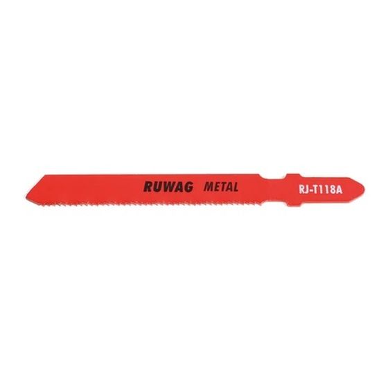 RUWAG U118a Metal 2 Pck Jigsaw Blade