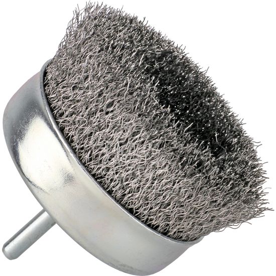 RUWAG 75mm Cup Brush 6mm Shaft