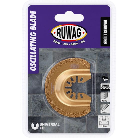RUWAG Oscillating Mult-tool Radial Blade For Ceramic 65mm&oslash;