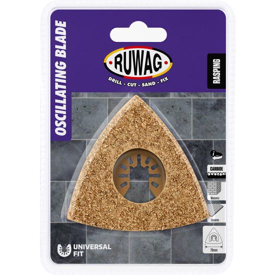 RUWAG Oscillating Mult-tool Delta Blade For Ceramic 78mm