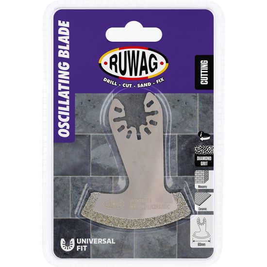 RUWAG Oscillating Mult-tool Blade For Ceramic 60mm