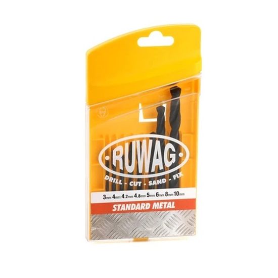 RUWAG 8pce Standard Metal 3-10mm