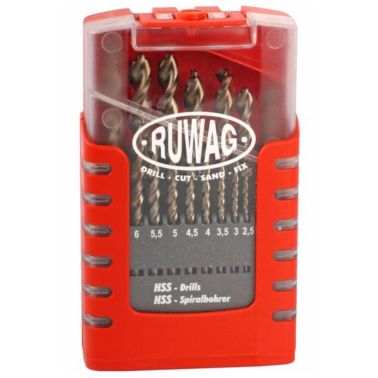 RUWAG 19pce Turbo Metal 1-10mm