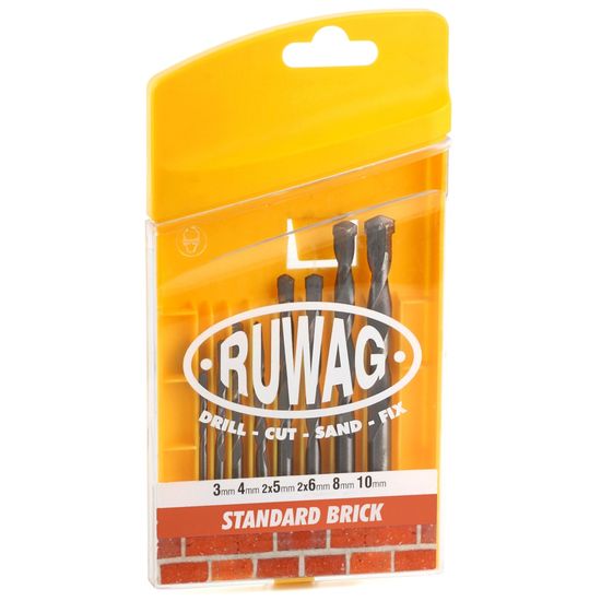 RUWAG 8pce Standard Brick 3-10mm