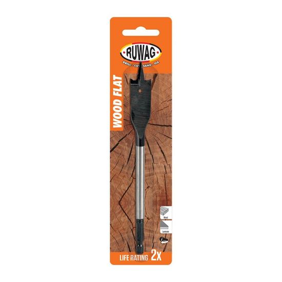 RUWAG 8.00mm Wood Flat Carded