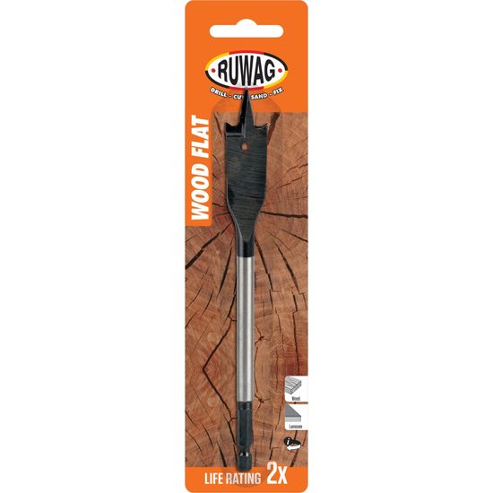 RUWAG 14.00mm Wood Flat Carded